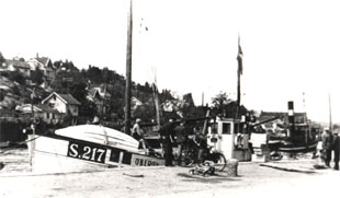 Oberon i Norge 1945